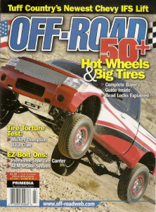 OFF-ROAD 2004 JULY - AEM INTAKE, TIRE TEST, CHEVY IFS LIFT